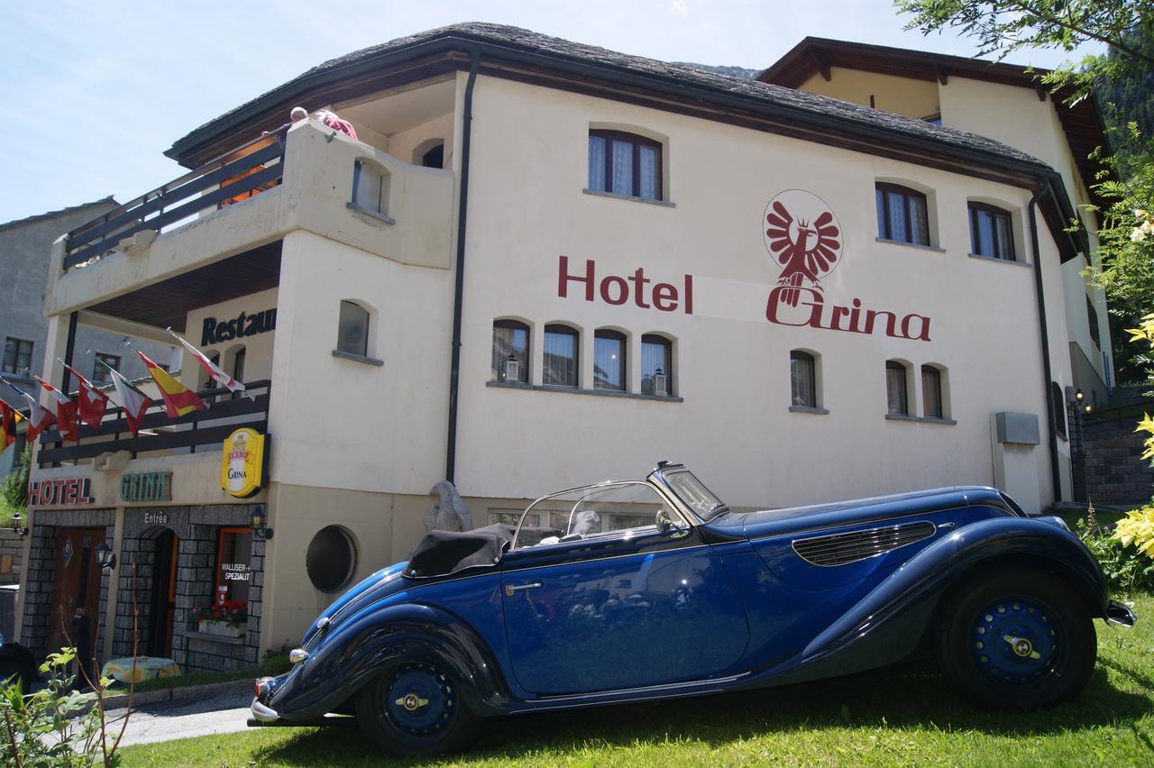 Hotel-Restaurant Grina Simplon Kültér fotó